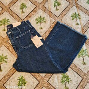 NYDJ Wide Leg Capri Pants Size 8 NWT